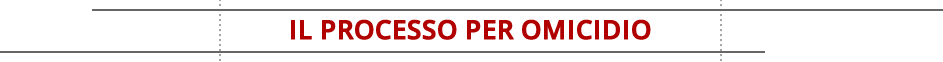 PROCESSO PER OMICIDIO